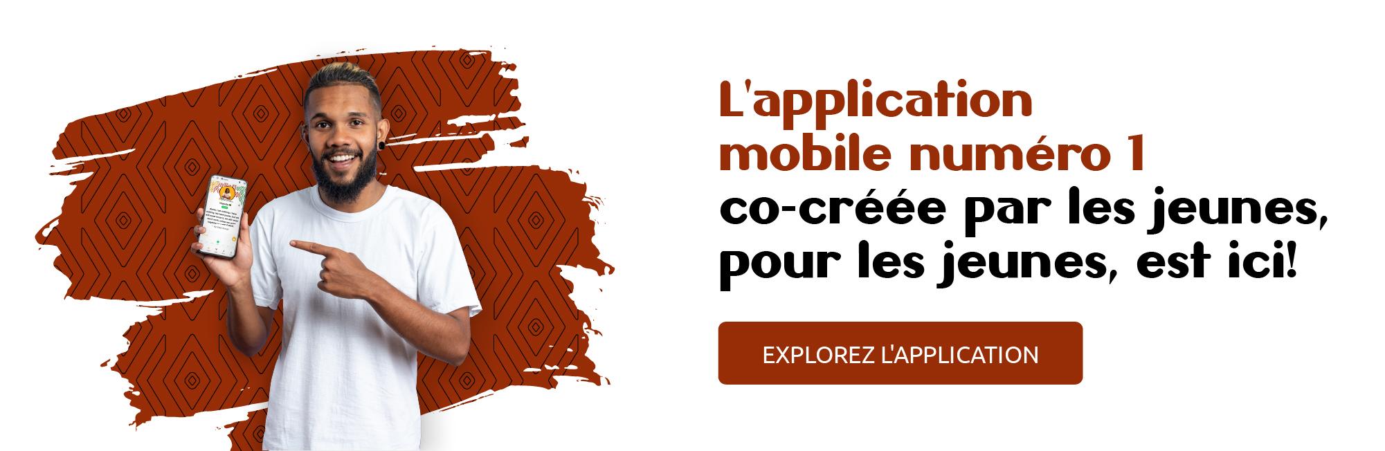 Page d'accueil de l'application AU-EU Youth Voices Lab présentant le programme AU-EU Youth Voices Lab – Power of the Collective, visant à autonomiser les jeunes à travers l'Afrique et l'Europe grâce à des outils interactifs, des ressources de formation et une plateforme virtuelle dynamique pour l'engagement politique et la défense des droits.