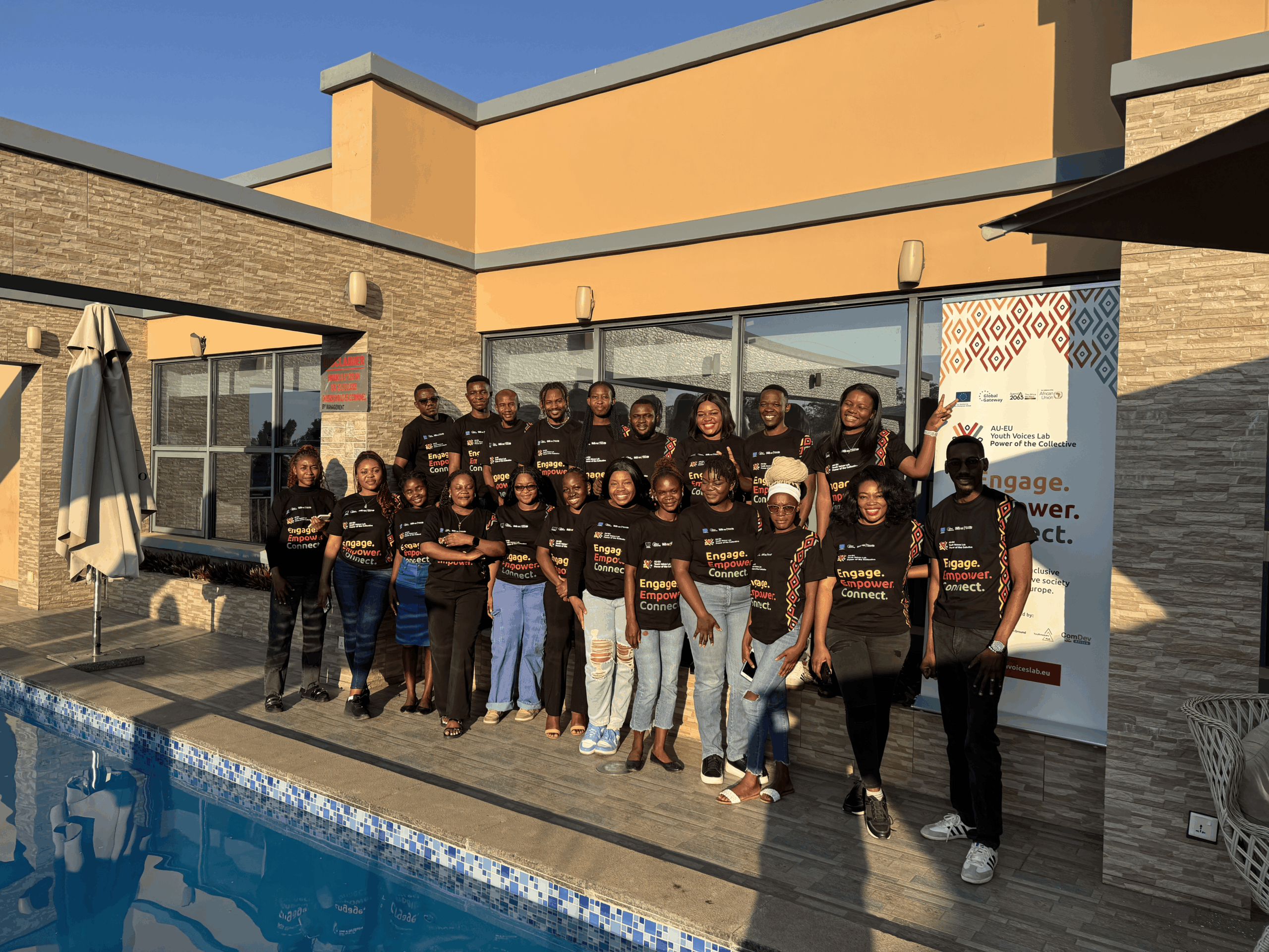 Youth leaders and participants at the Safeguarding Training for Youth-led Organisations in Zambia